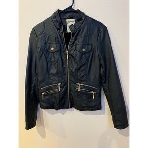 Women’s Faux Leather Jacket